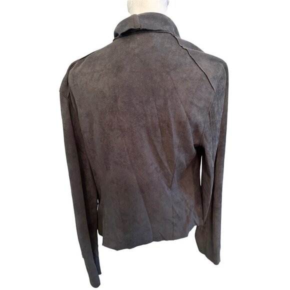 BLANKNYC Gray Soft Zipper Jacket Size M - Picture 2 of 6